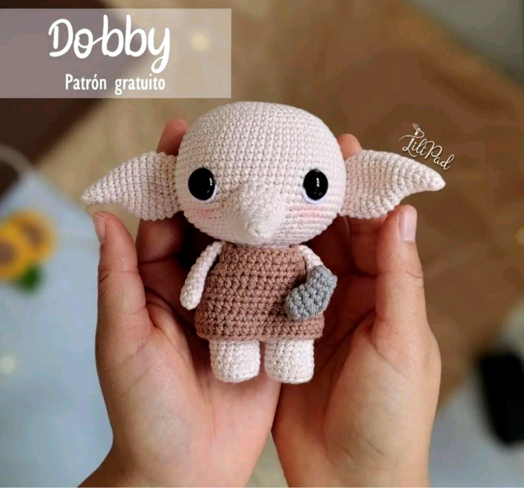 Dobby Amigurumi Free Pattern