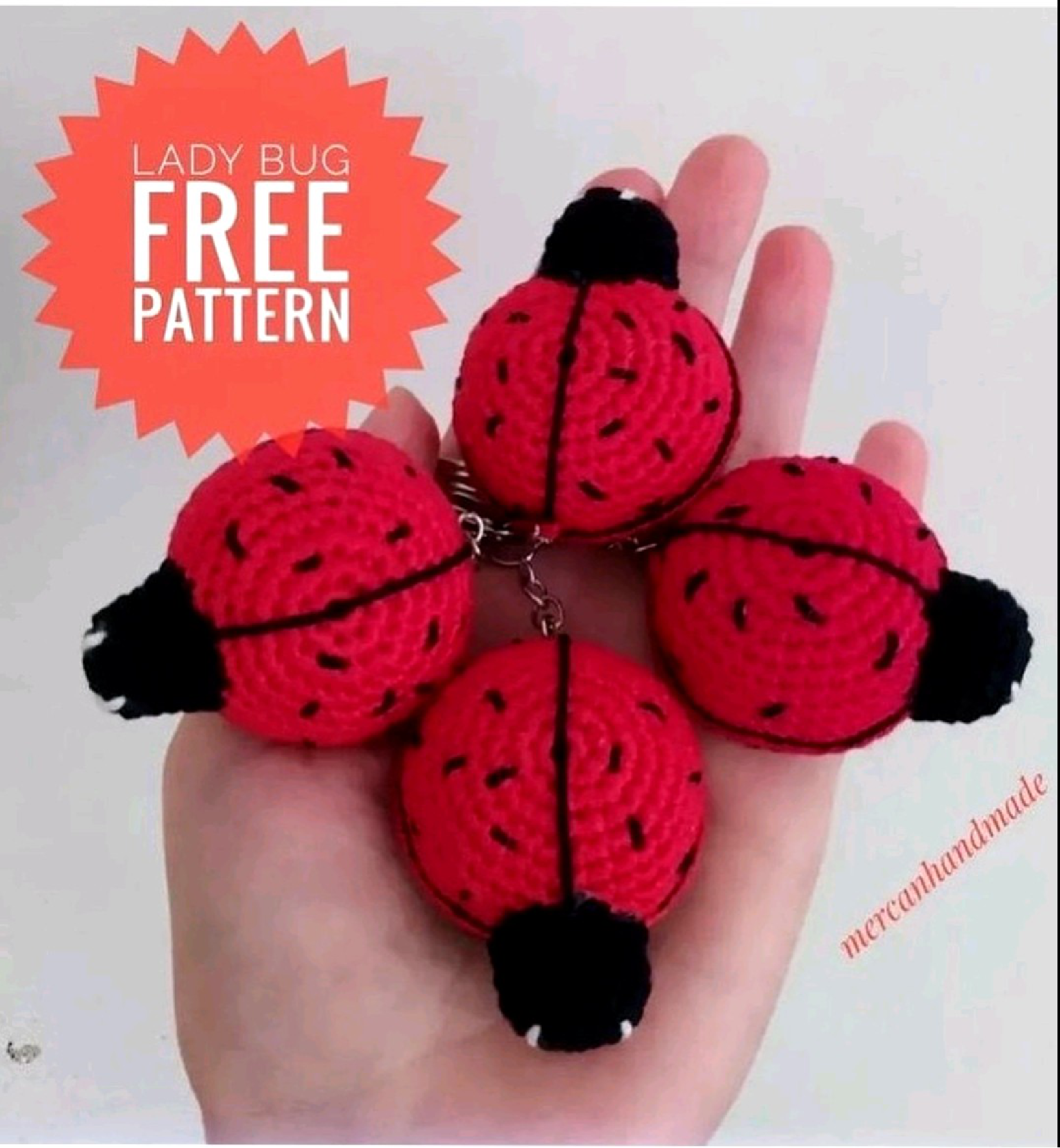 Ladybug Amigurumi Free Crochet Pattern