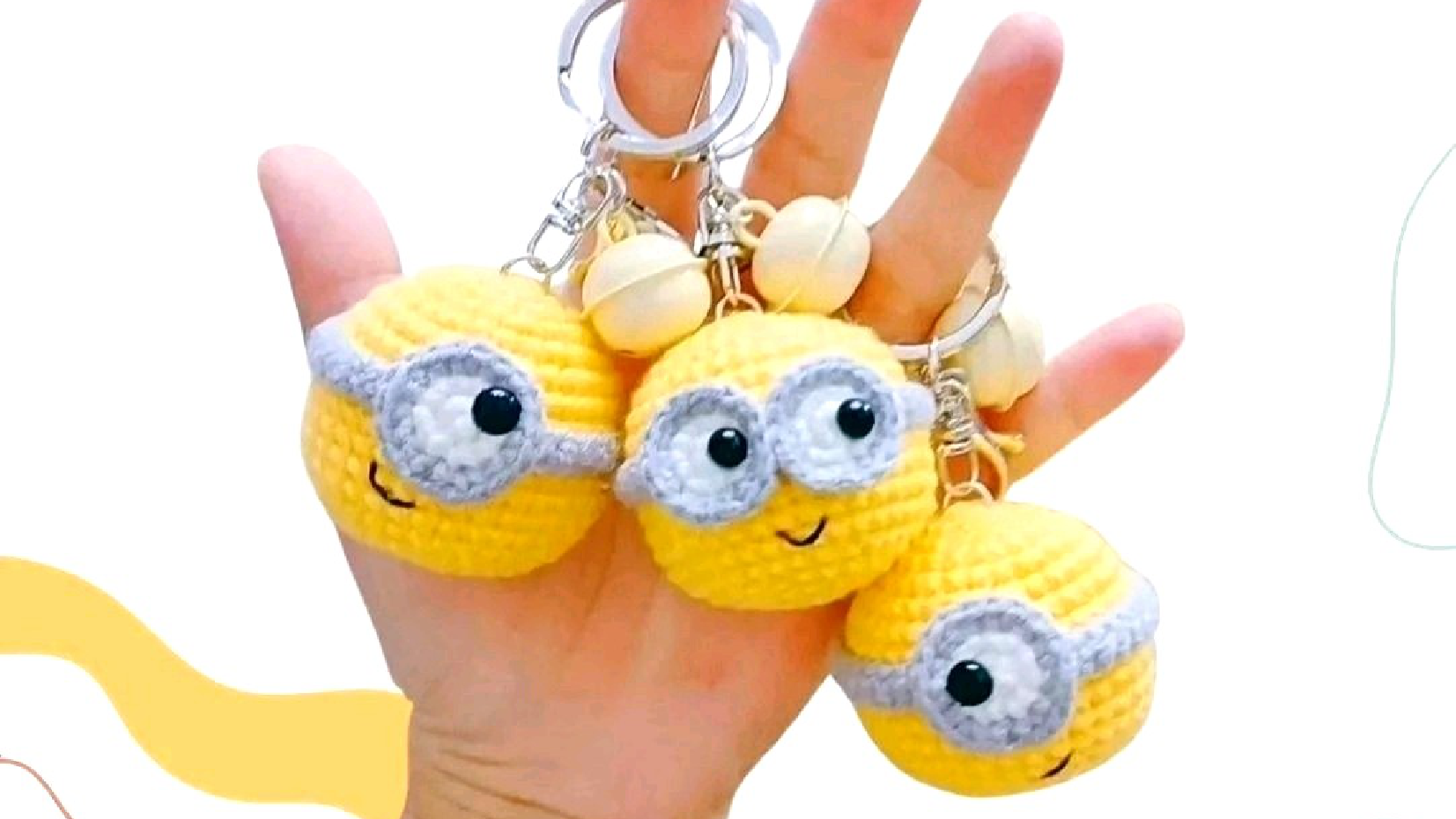 Crochet Minion Keychains Overview