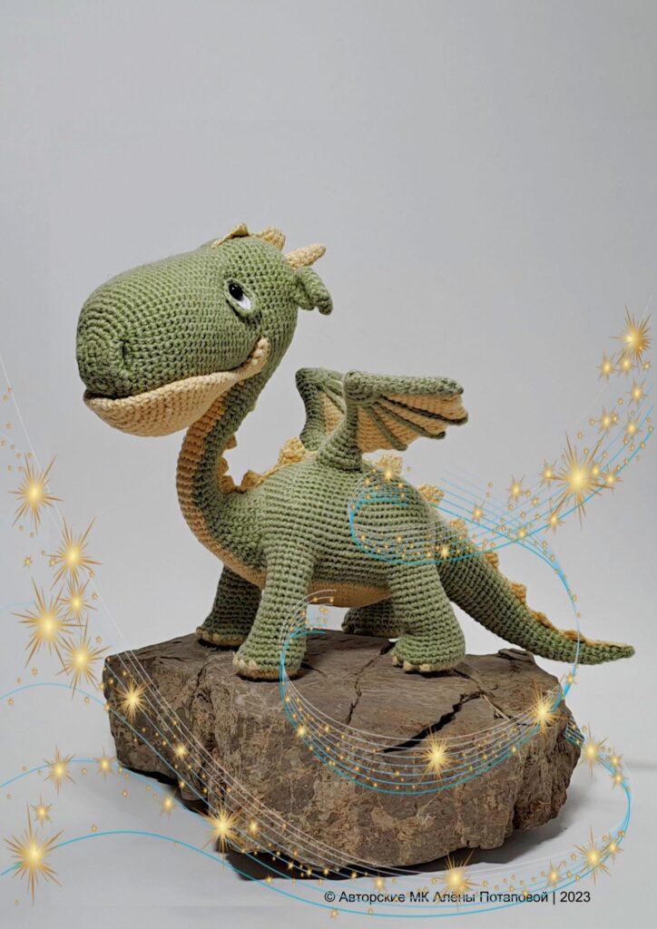 Meet Felix the Dragon: Your New Favorite Amigurumi Crochet Pattern