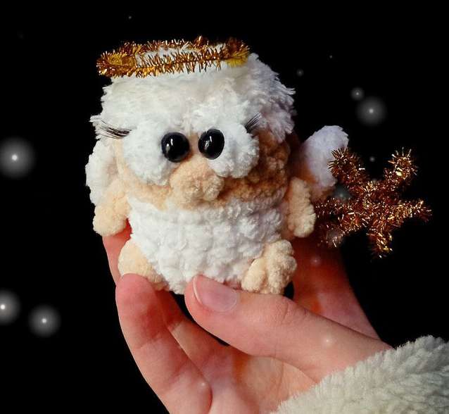 Meet "Luchik" the Angel: A Free Crochet Pattern