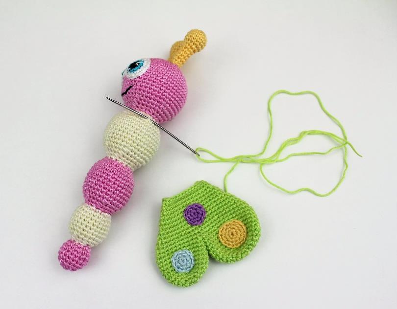 Flutter into Spring: The Adorable Butterfly Rattle Crochet Pattern