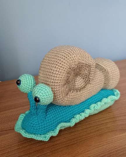 Make a Splash with the Turbo Snail: A Free Crochet Pattern