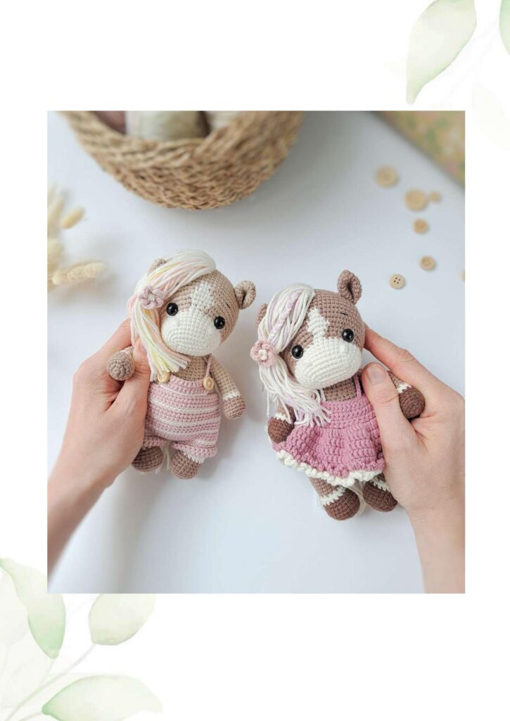 Meet Amelie's Horse: A Magical Crochet Pattern for Your Dream Companion