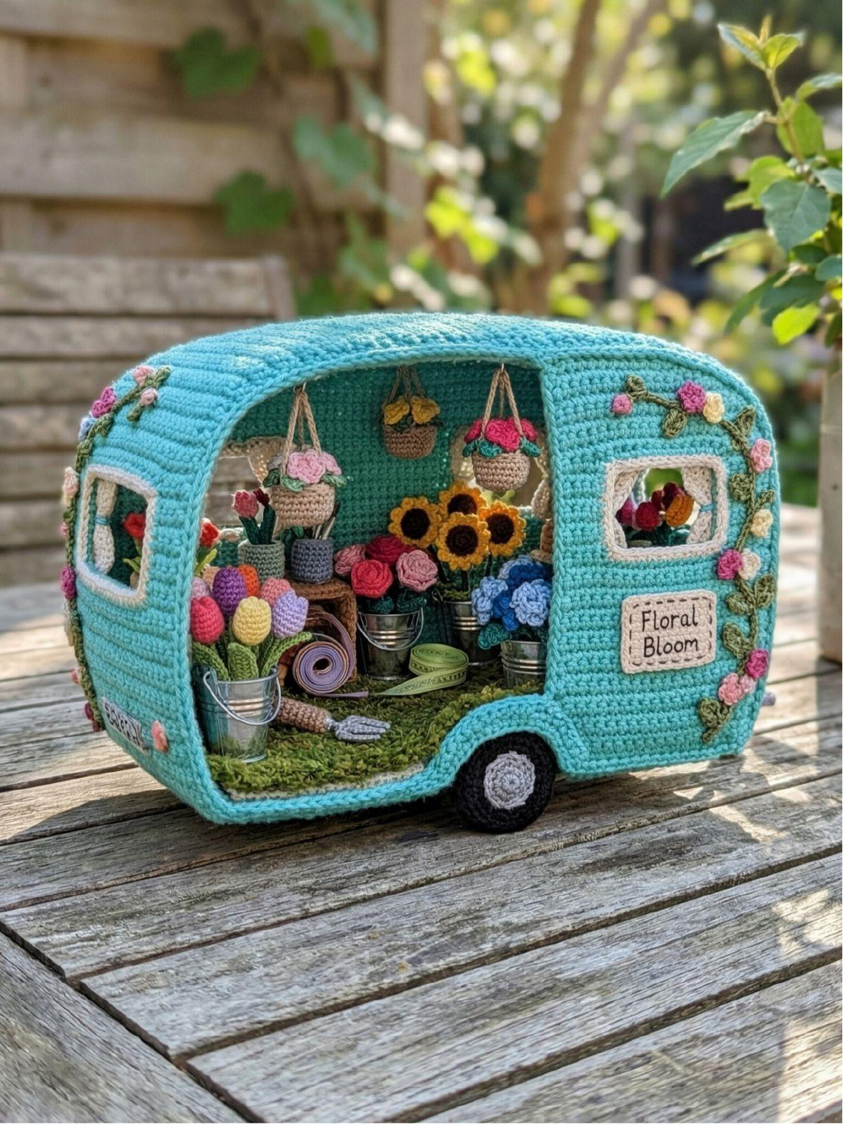 Floral Bloom Florist Caravan Crochet Pattern