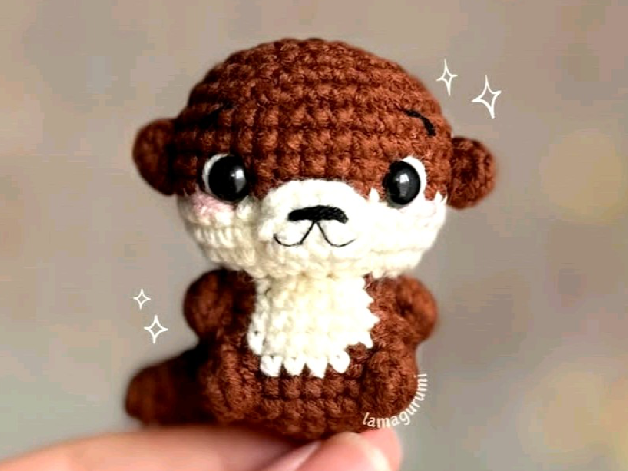 Crochet Otter Amigurumi Pattern