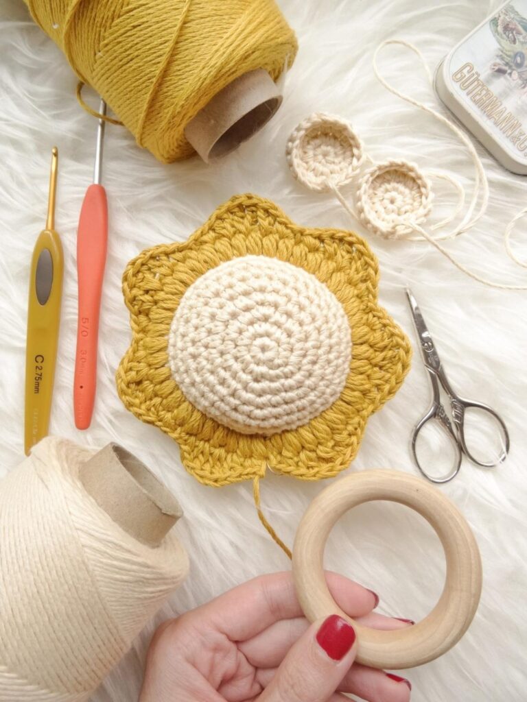 Meet Bali the Lion Rattle: A Roaringly Cute Crochet Pattern for Baby