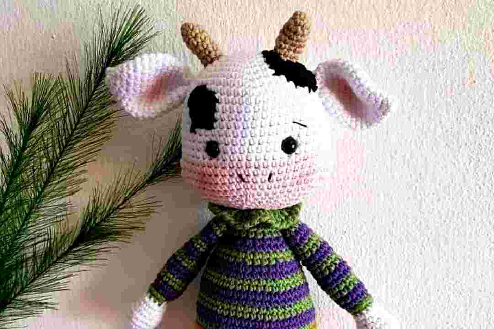 Crochet Cow Amigurumi Pattern