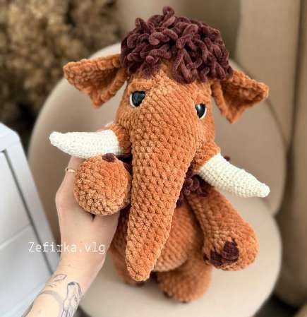 Bring the Ice Age to Life: Crochet Your Own Adorable Plush Mammoth