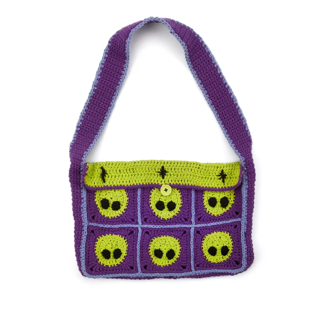 Out of This World: Crochet Your Own Quirky Alien Messenger Bag