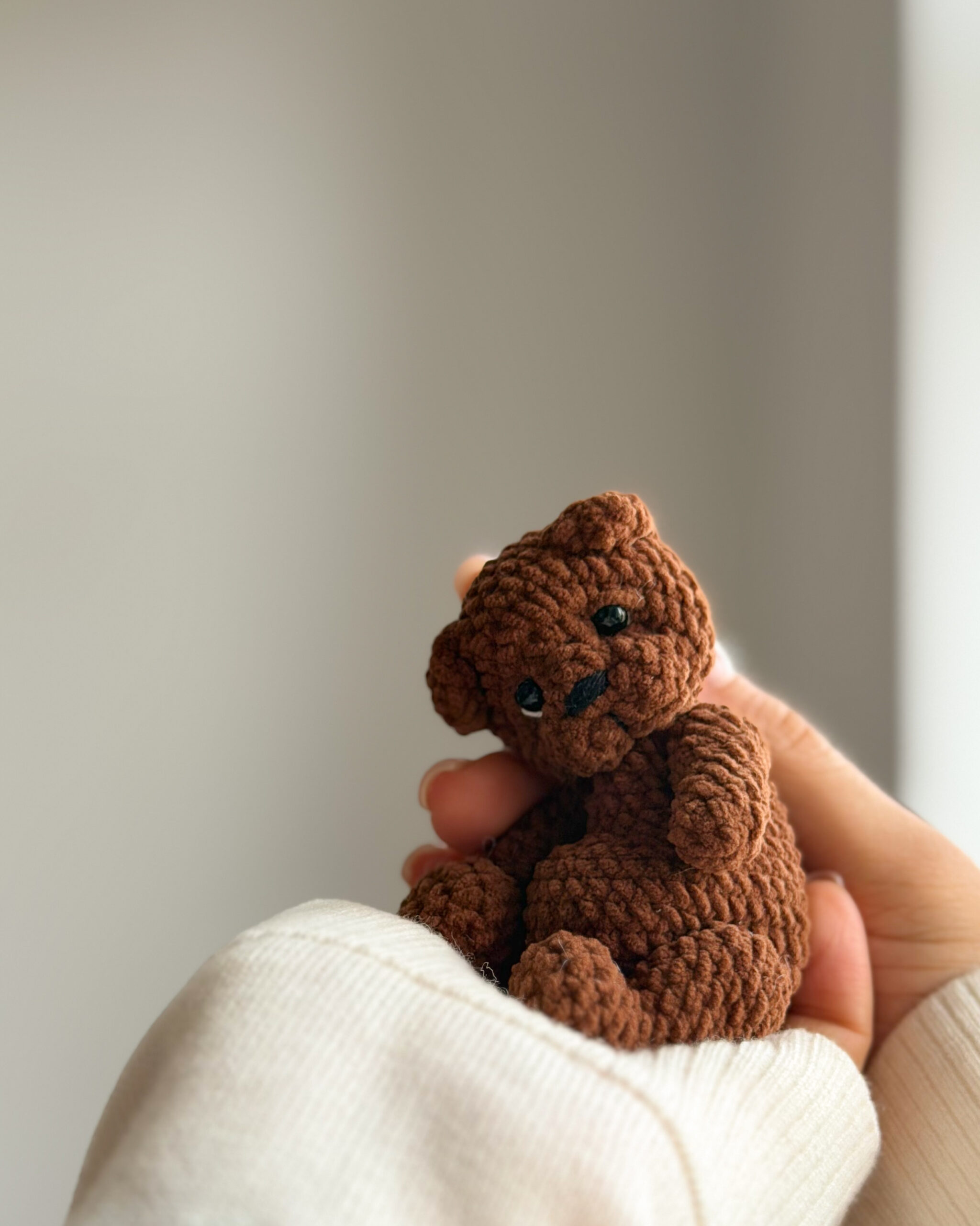 Tiny Paws, Big Cuteness: Free Mini Teddy Bear Crochet Pattern