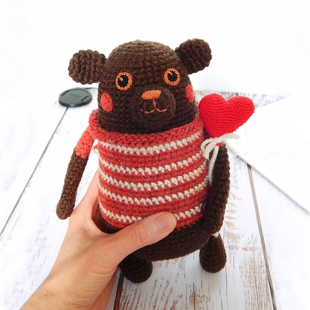 Stitch a Cozy Companion: The Adorable Striped Bear Crochet Pattern