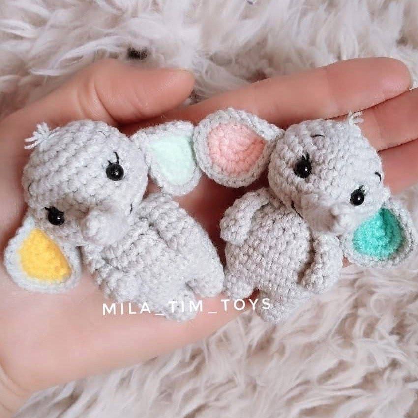 Free Mini Crochet Elephant Pattern: Easy Pocket-Sized Amigurumi