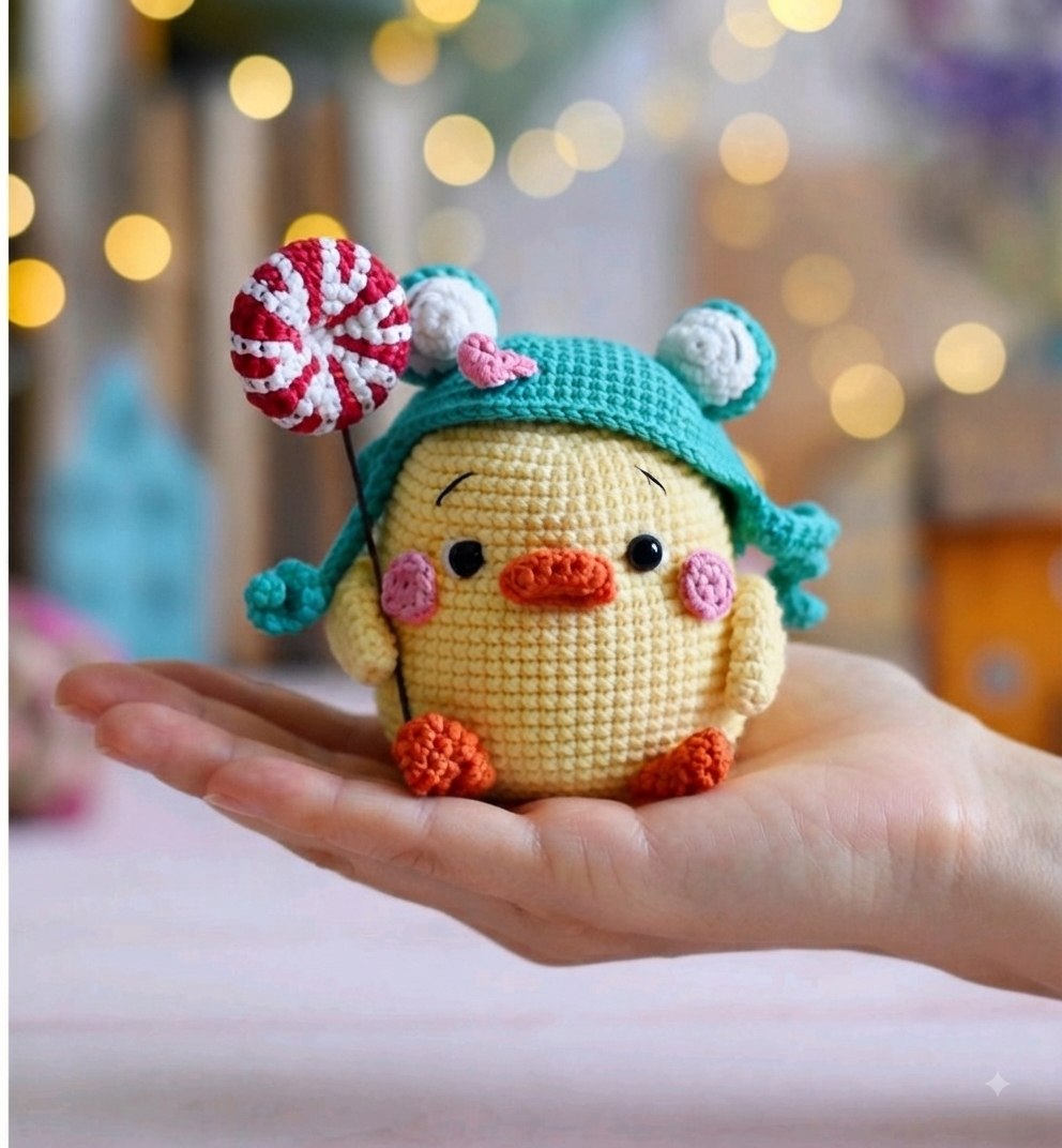 Cute Amigurumi Baby Chick Crochet Pattern: Free Beginner Tutorial