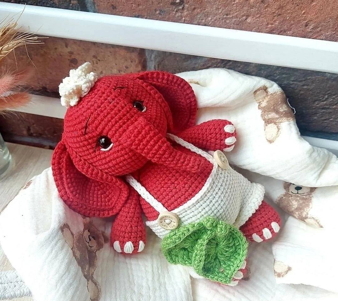 Free Crochet Baby Elephant Amigurumi Pattern: Step-by-Step Tutorial