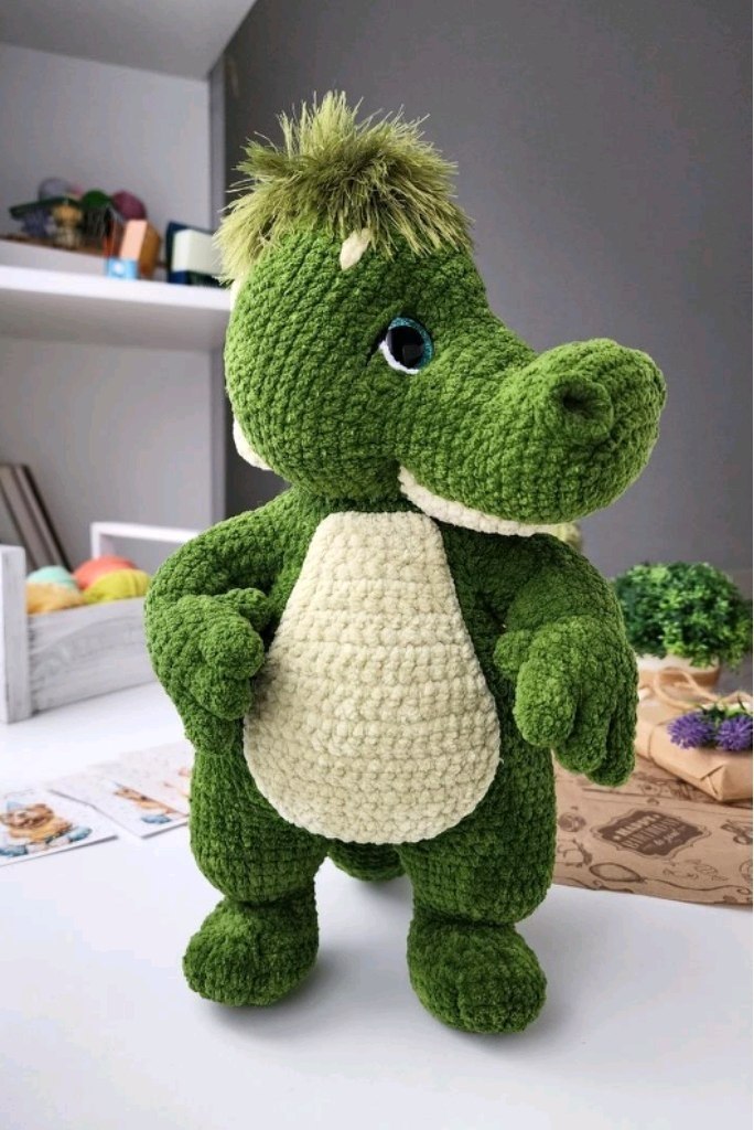 Cute Plush Crocodile Crochet Pattern: Step-by-Step Amigurumi Tutorial