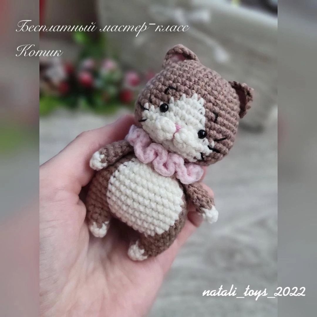 Easy Crochet Kitten Amigurumi Pattern: Step-by-Step Tutorial