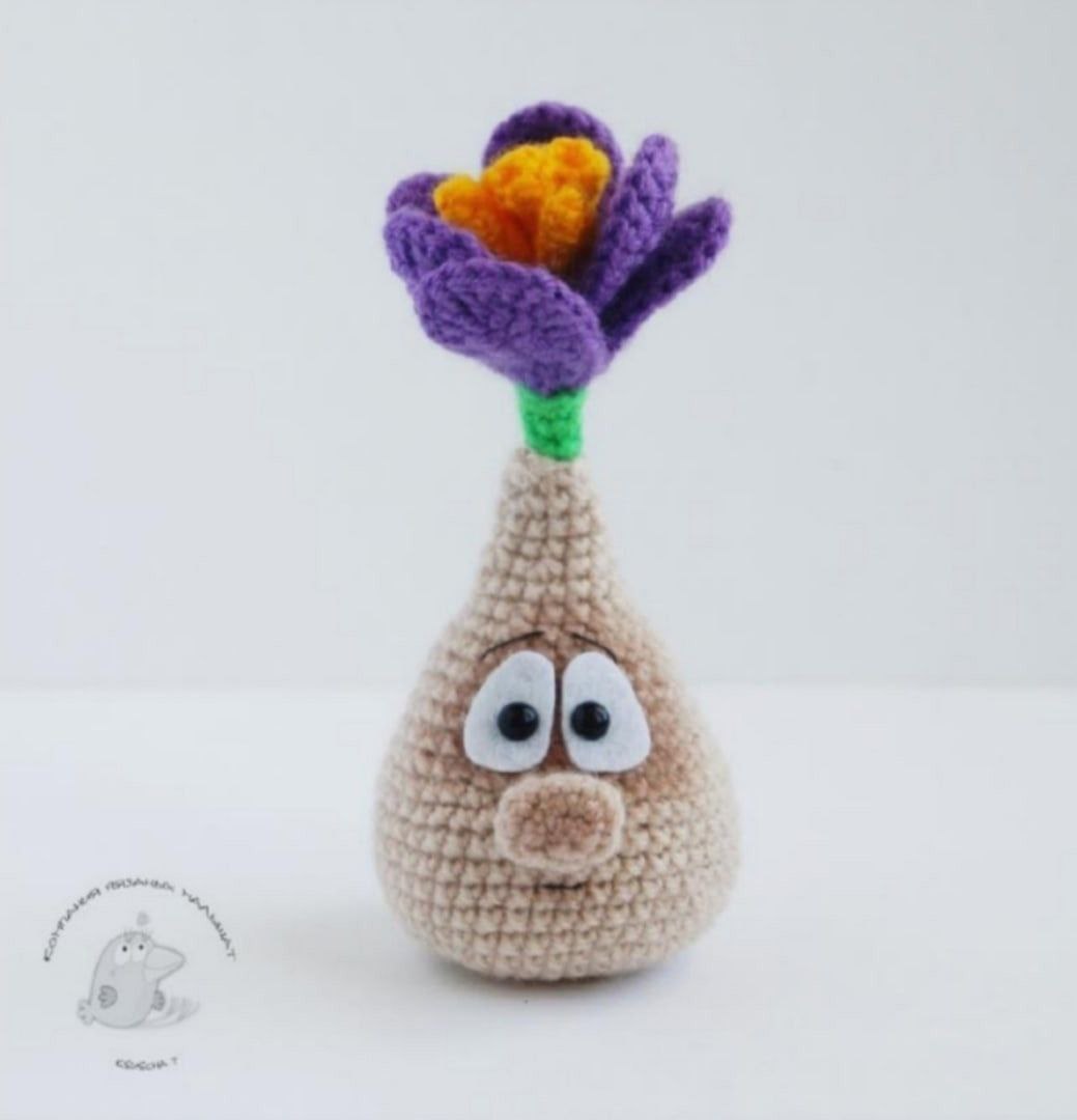 Adorable Baby Crocus Amigurumi Pattern: Step-by-Step Crochet Tutorial