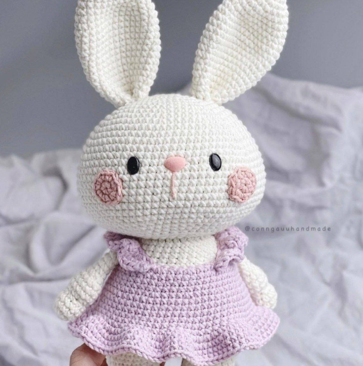 Free Kawaii Mochi Bunny Crochet Pattern: Easy Amigurumi Tutorial