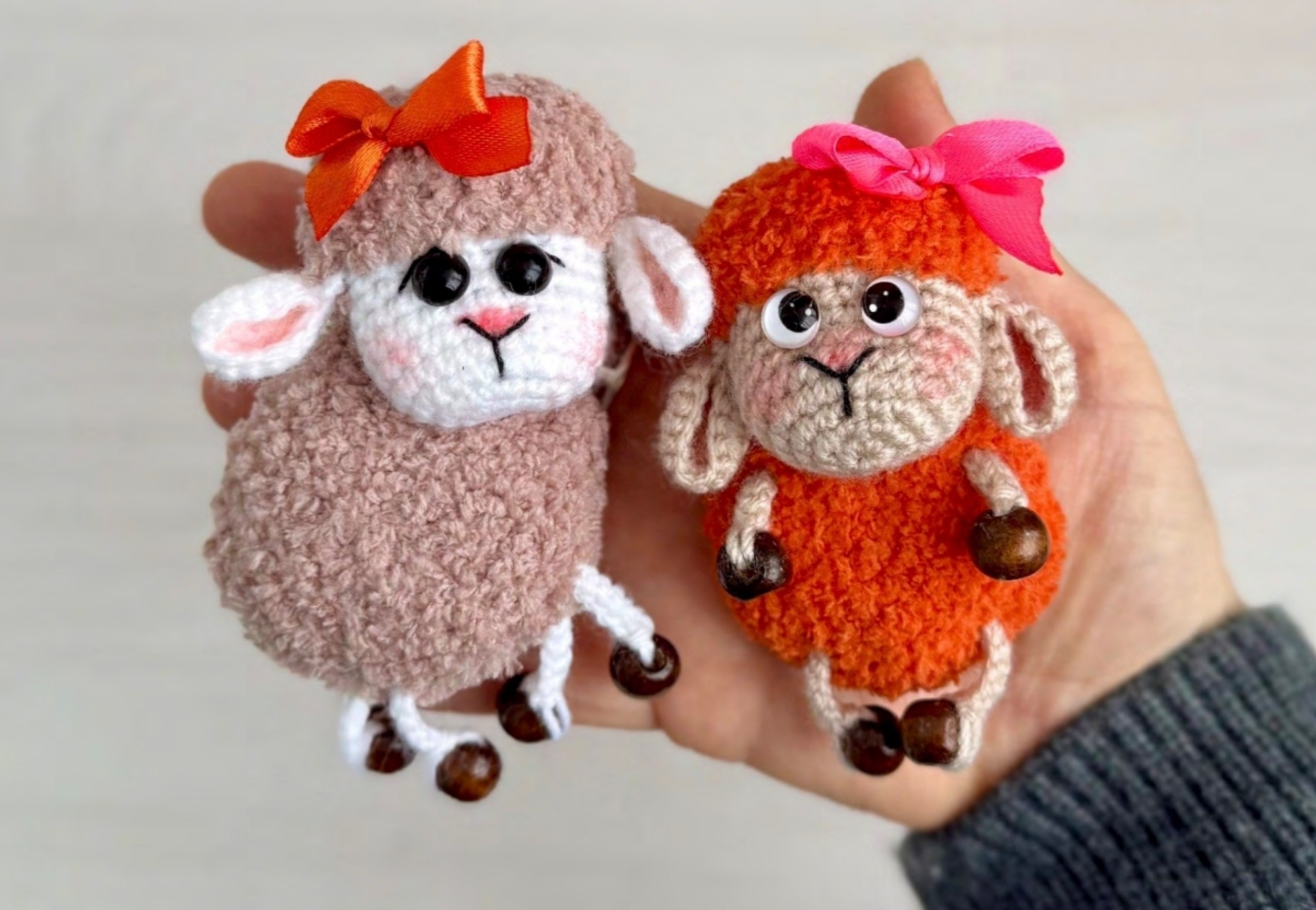 Mini Crochet Lamb Pattern: Easy DIY Amigurumi Keychain & Magnet Tutorial
