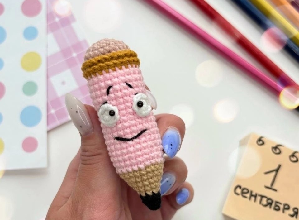 Easy Crochet Pencil Amigurumi Pattern: Free Step-by-Step Guide