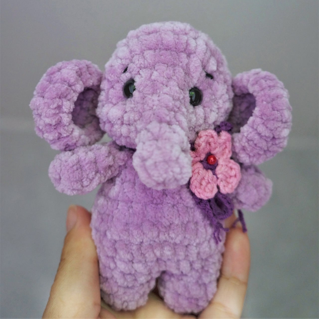 Free Crochet Plush Elephant Pattern | Easy Amigurumi Tutorial
