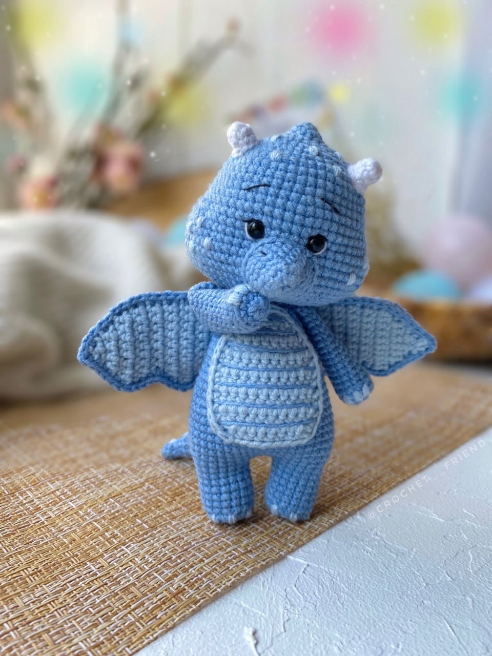 Free Mini Dragon Crochet Pattern: Easy Amigurumi Tutorial for Beginners