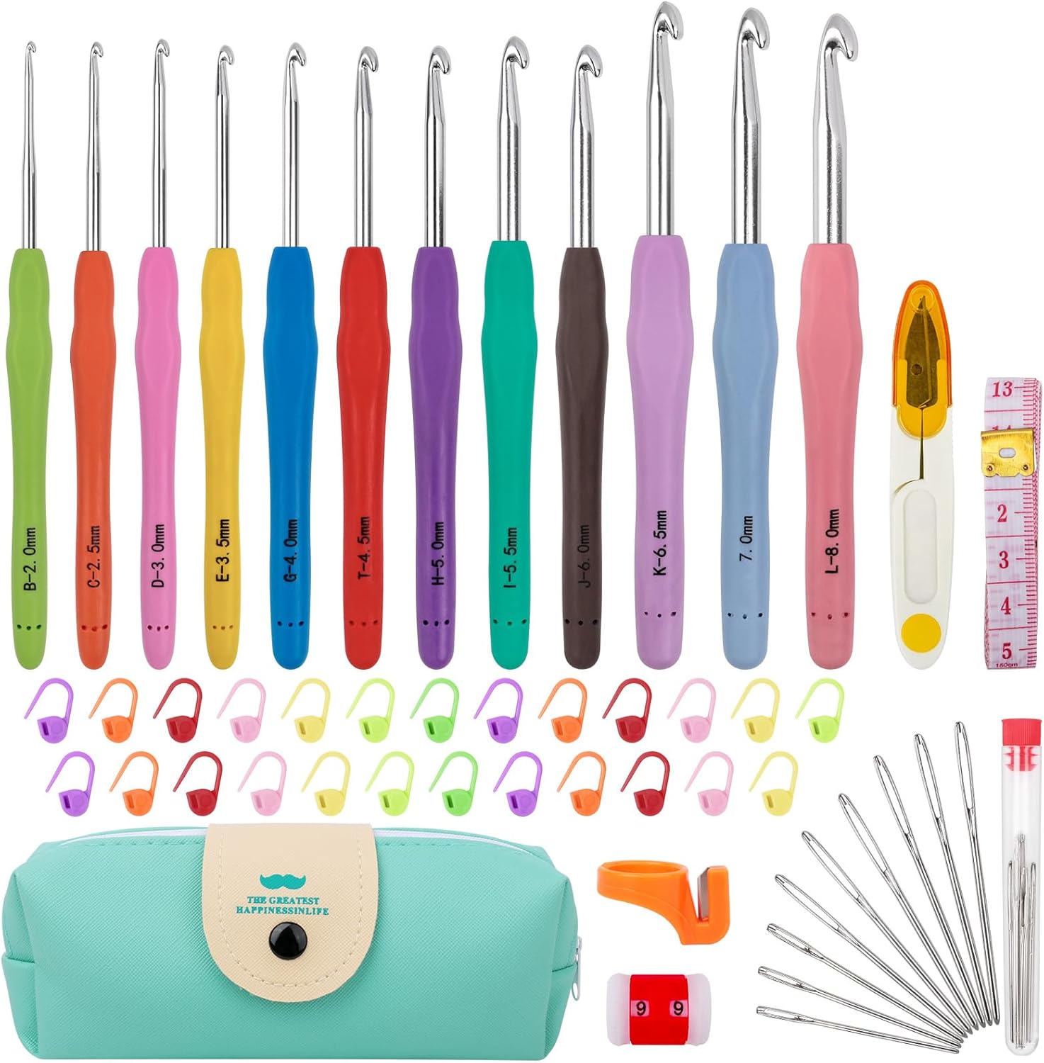 MECHEER Ergonomic Crochet Hook Set Review: The Ultimate 51-Piece Beginner Kit