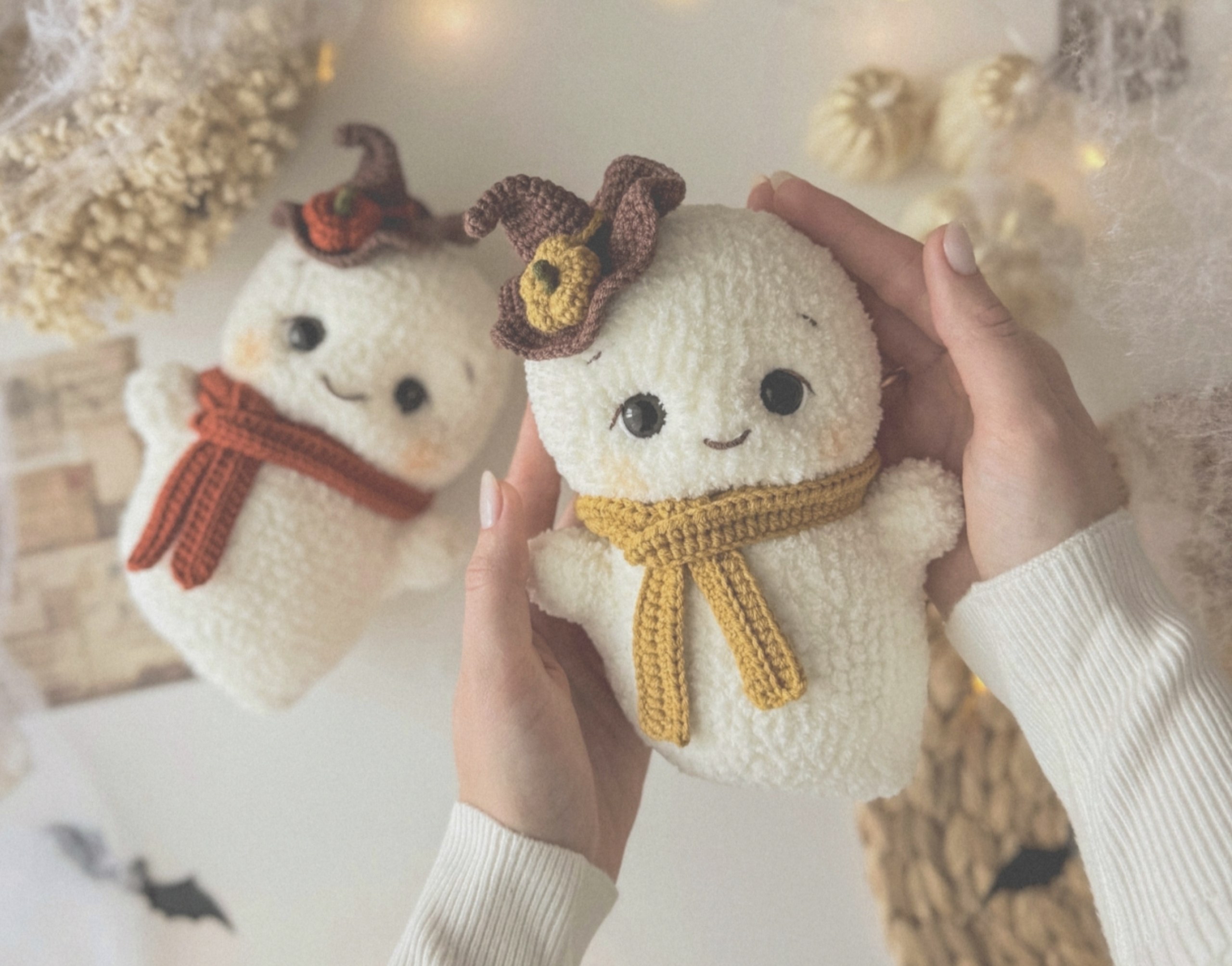DIY Crochet Ghost Pattern: Cute Halloween Amigurumi Tutorial