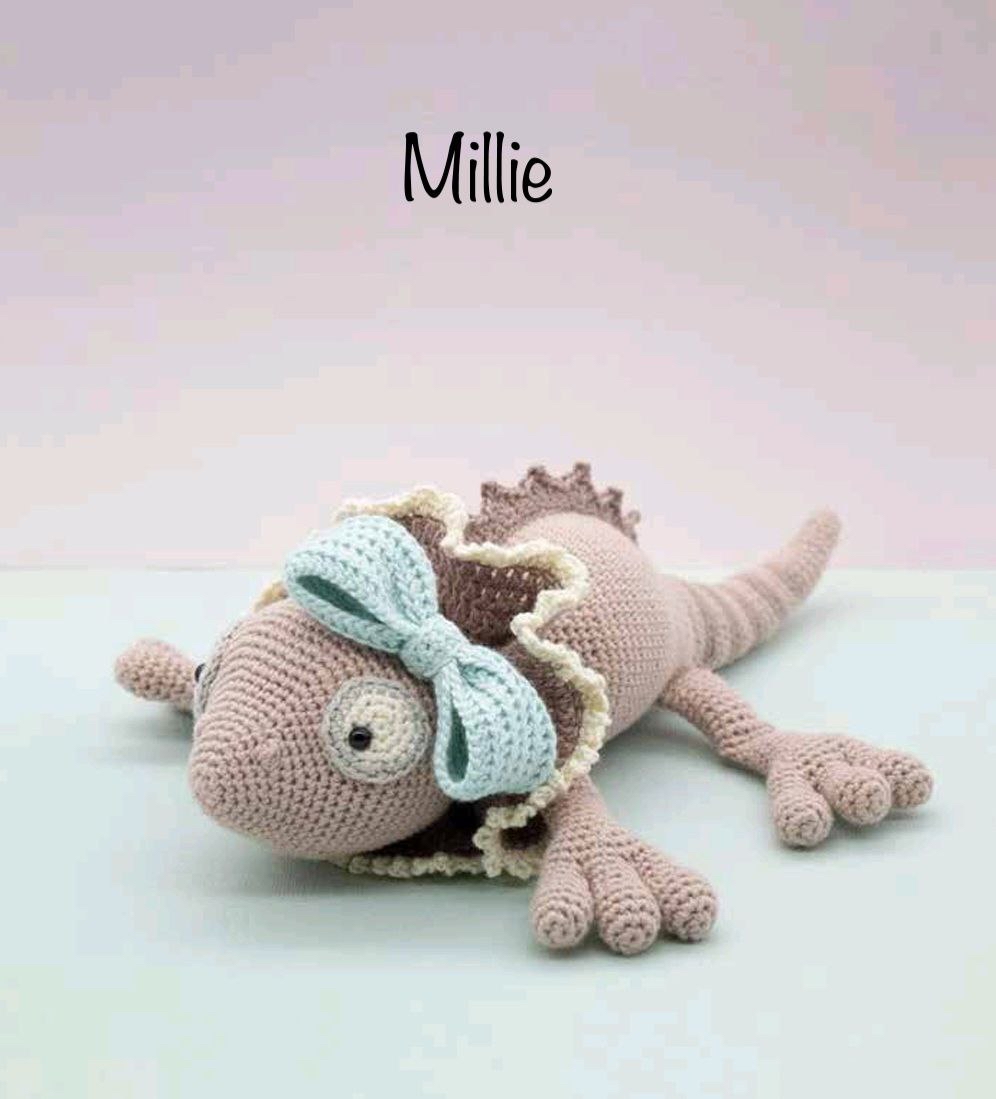Crochet Frilled-Neck Lizard Amigurumi Pattern: A Complete DIY Guide
